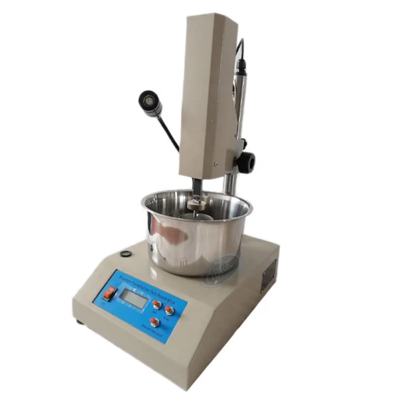Digital Display Asphalt Penetration Apparatus / Bitumen Needle Test Penetrometer
Digital Display Asphalt Penetration Apparatus / Bitumen Needle Test Penetrometer
