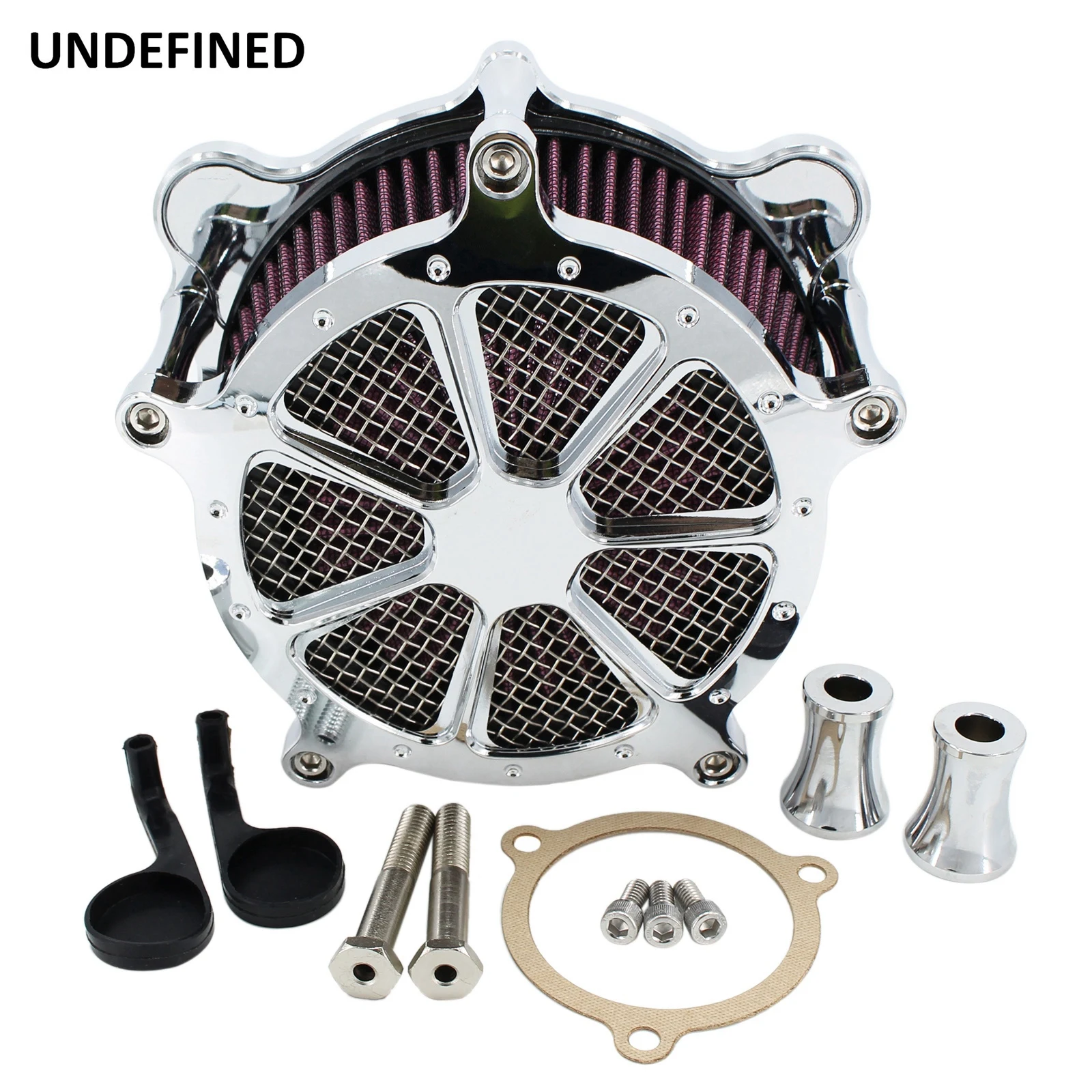 Motorcycle Air Filter Air Cleaner Intake System Chrome Aluminum for Harley Touring Road King Electra Street Glide Dyna Softail
Motorcycle Air Filter Air Cleaner Intake System Chrome Aluminum for Harley Touring Road King Electra Street Glide Dyna Softail
