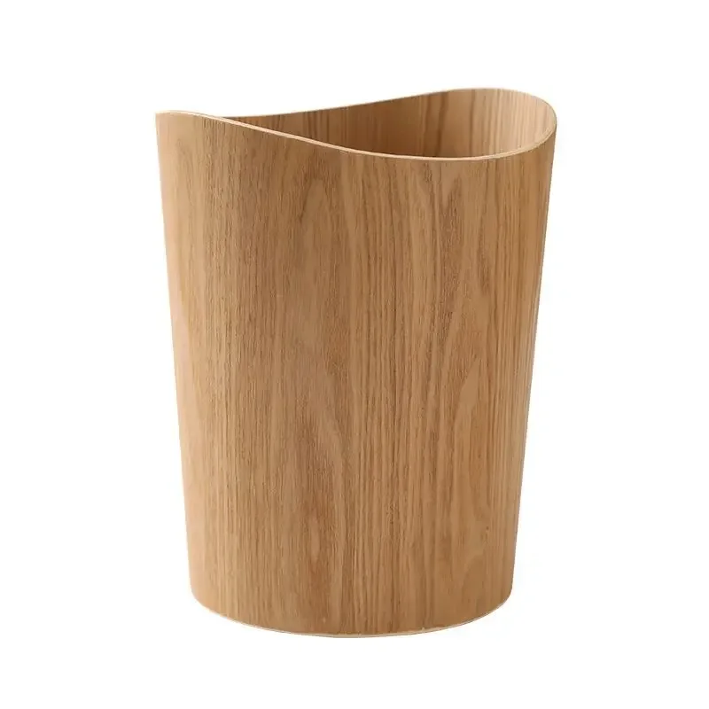 9L Garbage Can with Lid Waste Bins Solid Wood Wastebasket Home Cleaning Tools Round Trash Can Swing Cover Office Storage Baskets
9L Garbage Can with Lid Waste Bins Solid Wood Wastebasket Home Cleaning Tools Round Trash Can Swing Cover Office Storage Baskets