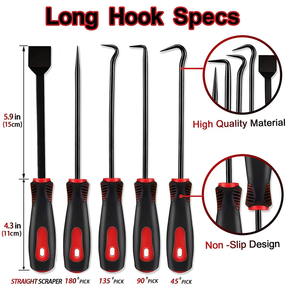 9-piece Oil Seal Screwdriver Set, Oil Seal Disassembly And Assembly Tools, Puller, O-ring Hook, Mini Hook, Auto Repair Tools
9-piece Oil Seal Screwdriver Set, Oil Seal Disassembly And Assembly Tools, Puller, O-ring Hook, Mini Hook, Auto Repair Tools