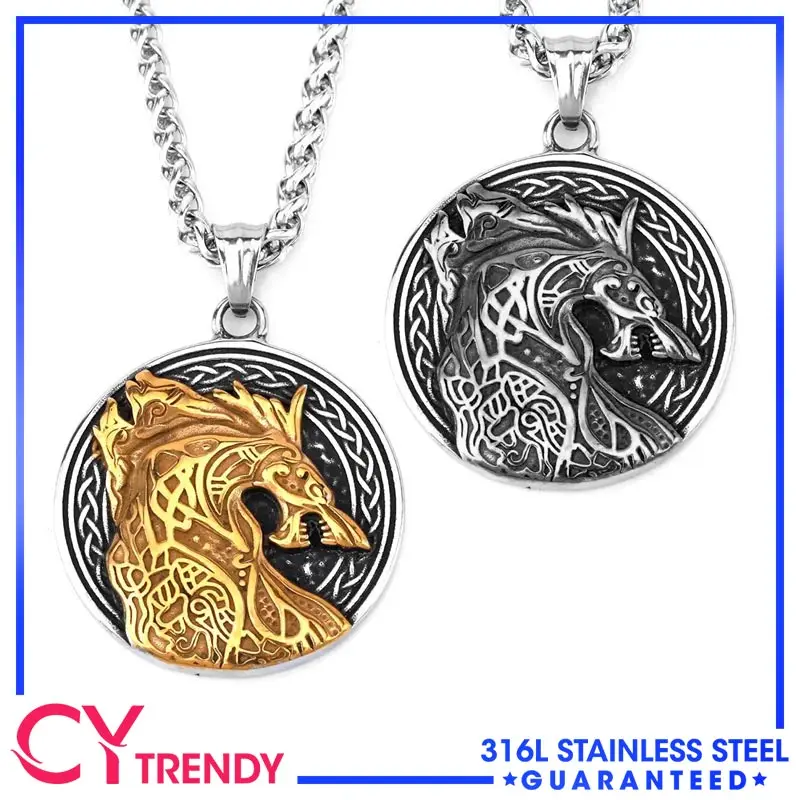 Nordic Mythology Celtic Dragon Knot Stainless Steel Pendant Necklace for Men and Women Hip Hop Fashion Men's Jewelry
Nordic Mythology Celtic Dragon Knot Stainless Steel Pendant Necklace for Men and Women Hip Hop Fashion Men's Jewelry