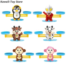 Math Toy Digital Monkey Balance Scale Educational Math Penguin Balancing Scale Number Board Game Kids Learning Toys
Math Toy Digital Monkey Balance Scale Educational Math Penguin Balancing Scale Number Board Game Kids Learning Toys