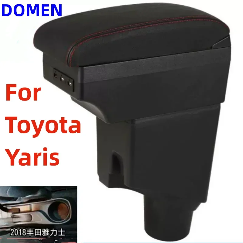 New For Toyota Yaris Armrest For Toyota Yaris hybrid Car Armrest box Retrofit parts Interior details Storage box USB 2015-2021
New For Toyota Yaris Armrest For Toyota Yaris hybrid Car Armrest box Retrofit parts Interior details Storage box USB 2015-2021