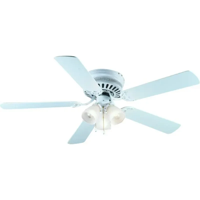 HAOYUNMA Hardware House Bermuda 52" Ceiling Fan with Reversable Blades - Finish: Gloss White
HAOYUNMA Hardware House Bermuda 52" Ceiling Fan with Reversable Blades - Finish: Gloss White