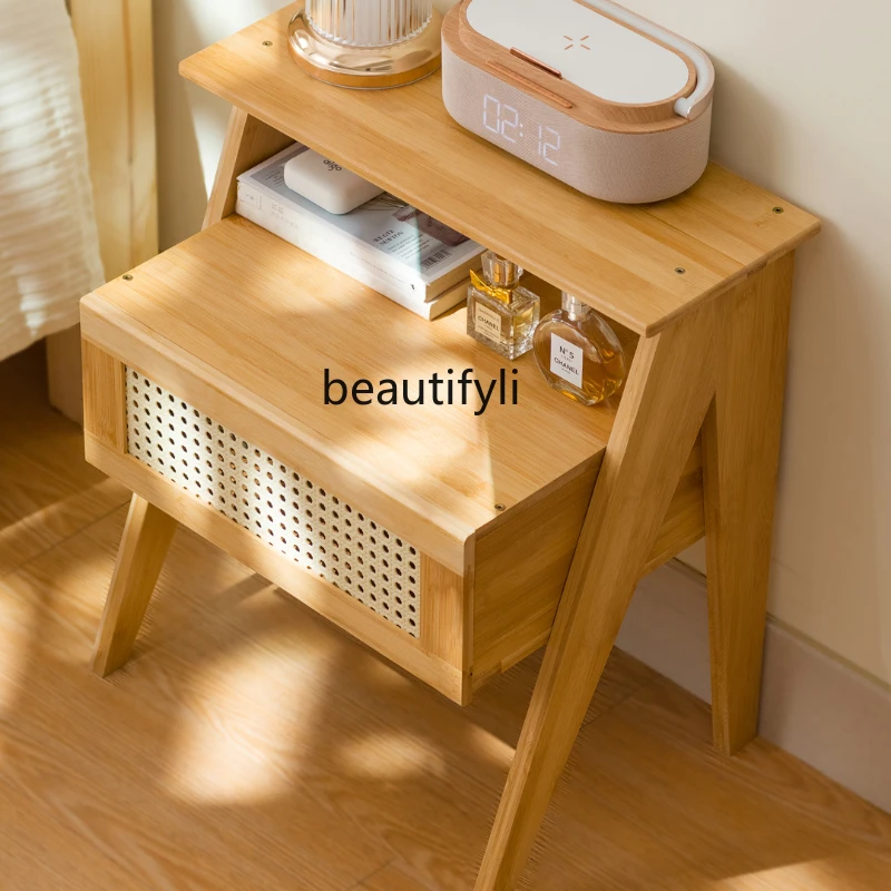 Bedside Table Bedroom Small Cabinet Simple Small Tailstock Storage Cabinet Household Storage Bed Side Cabinet
Bedside Table Bedroom Small Cabinet Simple Small Tailstock Storage Cabinet Household Storage Bed Side Cabinet