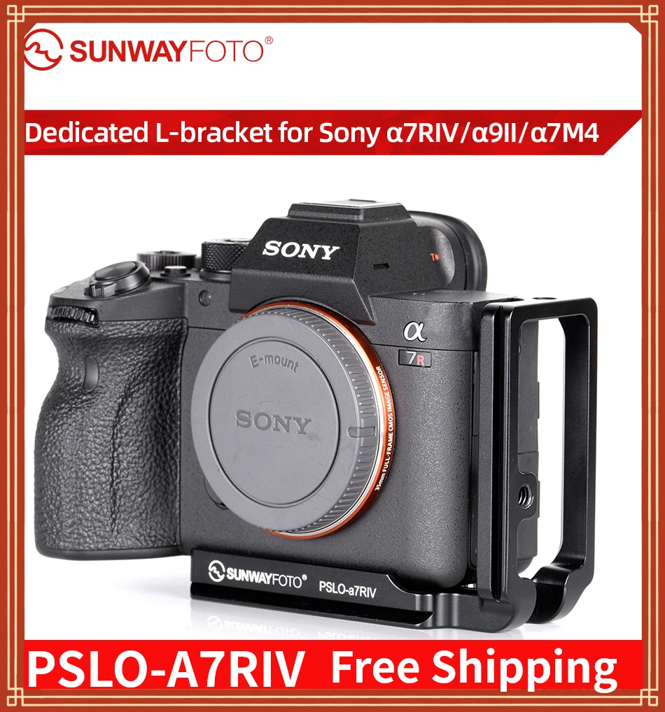 Пластина быстрого крепления SUNWAYFOTO PSLO-A7RIV для камеры Dslr a7RIV a7R4 a7M4 a9II для головки штатива L-образный кронштейн
Пластина быстрого крепления SUNWAYFOTO PSLO-A7RIV для камеры Dslr a7RIV a7R4 a7M4 a9II для головки штатива L-образный кронштейн