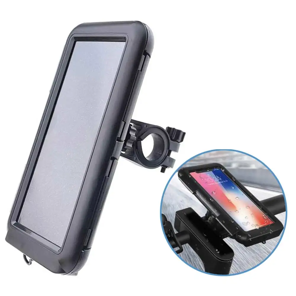 Водонепроницаемый держатель для телефона для велосипеда, универсальный велосипедный руль для мотоцикла, крепление для телефона, аксессуары для велоспорта, кронштейн
Водонепроницаемый держатель для телефона для велосипеда, универсальный велосипедный руль для мотоцикла, крепление для телефона, аксессуары для велоспорта, кронштейн