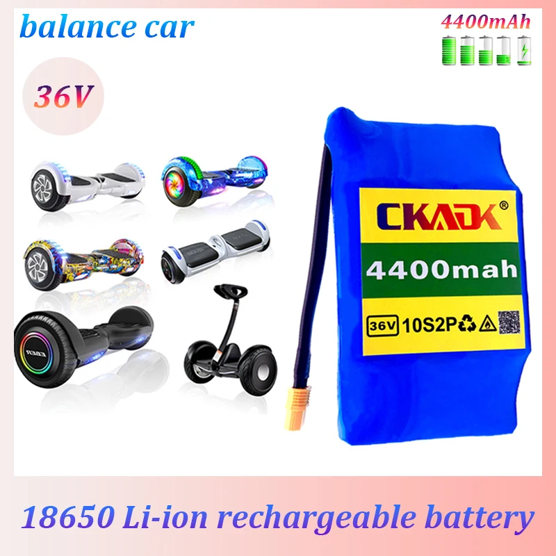 New 36V 10s2p 4400mah 18650 Li-ion Rechargeable Battery for Scooter Smart Balance Car Single Cycle Voltage Hoverboard Battery
New 36V 10s2p 4400mah 18650 Li-ion Rechargeable Battery for Scooter Smart Balance Car Single Cycle Voltage Hoverboard Battery
