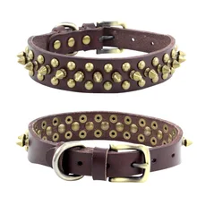 Top Layer Cowhide Dog Collar Retro Rivet Pet Collar Dog Collar and Leash Set Dog Collar Accessories Waterproof Dog Collar Dogs
Top Layer Cowhide Dog Collar Retro Rivet Pet Collar Dog Collar and Leash Set Dog Collar Accessories Waterproof Dog Collar Dogs
