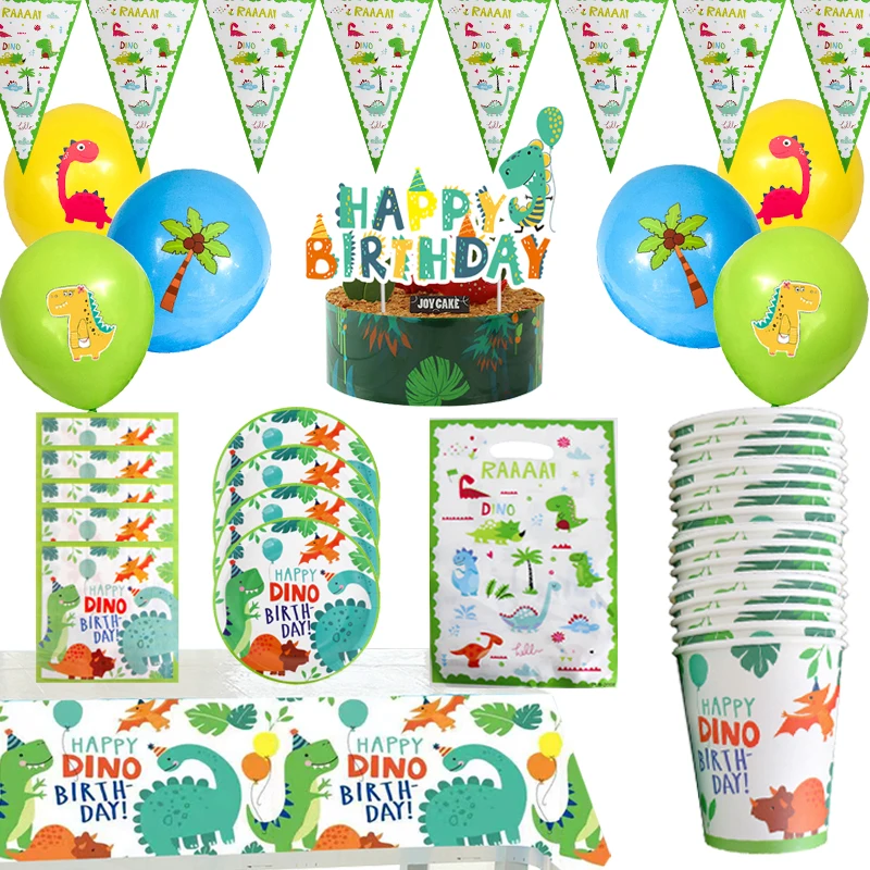 Cartoon Dinosaur Theme Happy Birthday Party Decorations Tableware Cup Plate Napkin Tablecloth Balloon Cake Card 62pcs/lot
Cartoon Dinosaur Theme Happy Birthday Party Decorations Tableware Cup Plate Napkin Tablecloth Balloon Cake Card 62pcs/lot