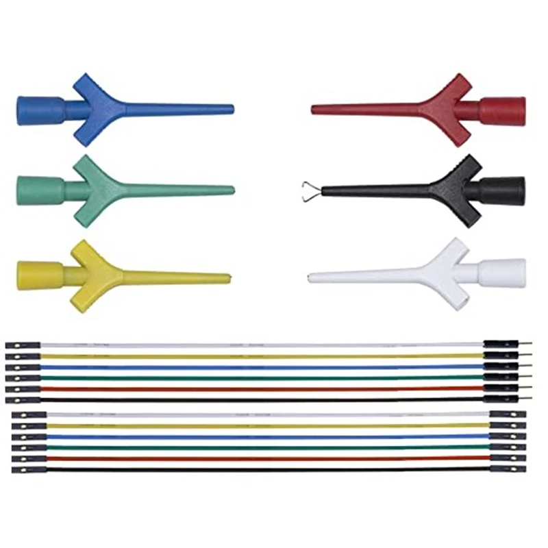 Automotive Test Lead Kit Est Hook Clips Jumper Wires Cable Silicone For Logic Analyzer Electrical Testing
Automotive Test Lead Kit Est Hook Clips Jumper Wires Cable Silicone For Logic Analyzer Electrical Testing