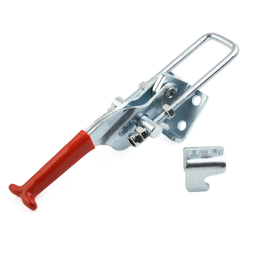 Equipment Toggle Clamp Woodworking Workshop Adjustable Easy To Install GH-431 Galvanized Iron Red GH-40323 Toggle Clamp
Equipment Toggle Clamp Woodworking Workshop Adjustable Easy To Install GH-431 Galvanized Iron Red GH-40323 Toggle Clamp
