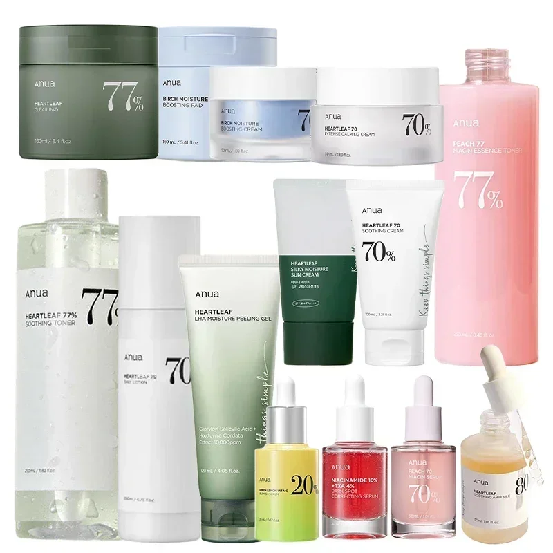 Korean Heartleaf Anua Anti-aging Essence Moisturizing Toner Emulsion Fade Fine Lines Deep Cleaning Facial Cleanser Skin Care Set
Korean Heartleaf Anua Anti-aging Essence Moisturizing Toner Emulsion Fade Fine Lines Deep Cleaning Facial Cleanser Skin Care Set