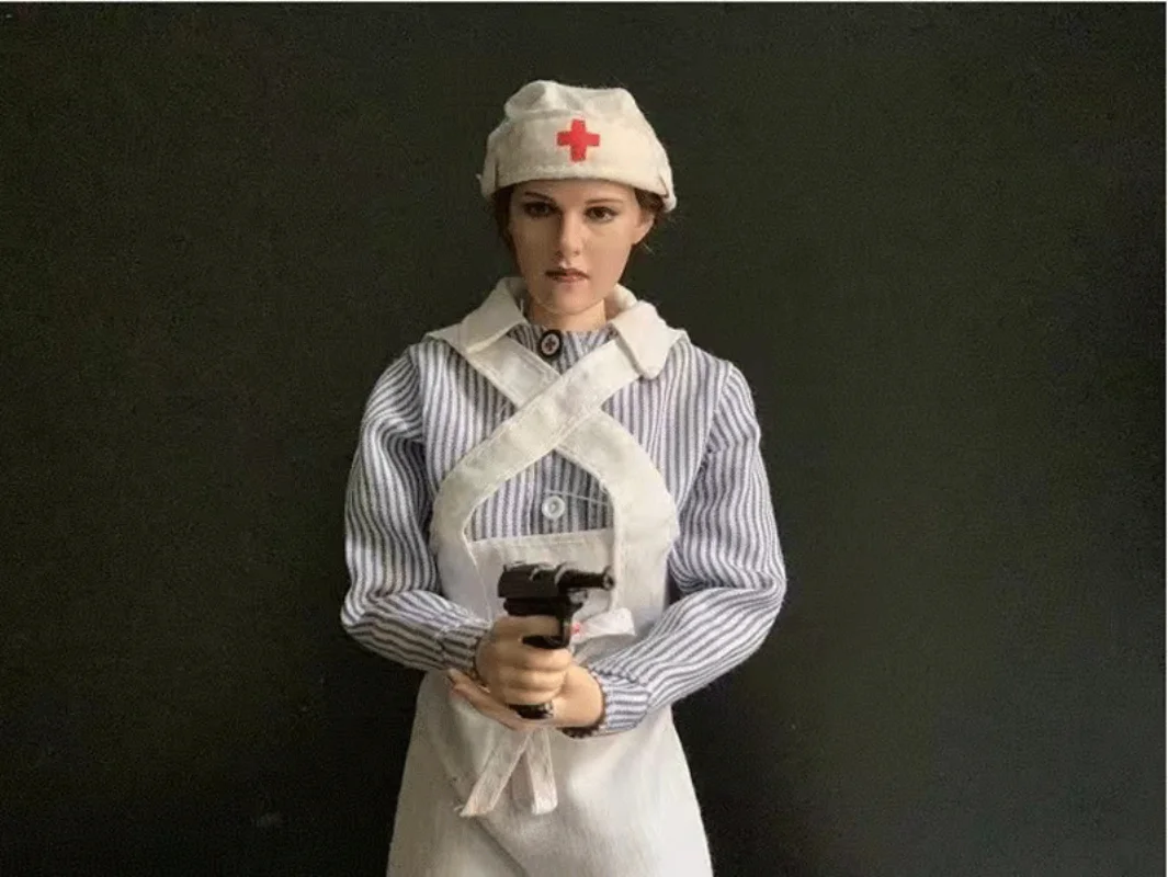 I4-5 1/6th DRAGONFemale Sodier Clothes Doctor Nurse Dress&Apron&Hat Model for 12''
I4-5 1/6th DRAGONFemale Sodier Clothes Doctor Nurse Dress&Apron&Hat Model for 12''