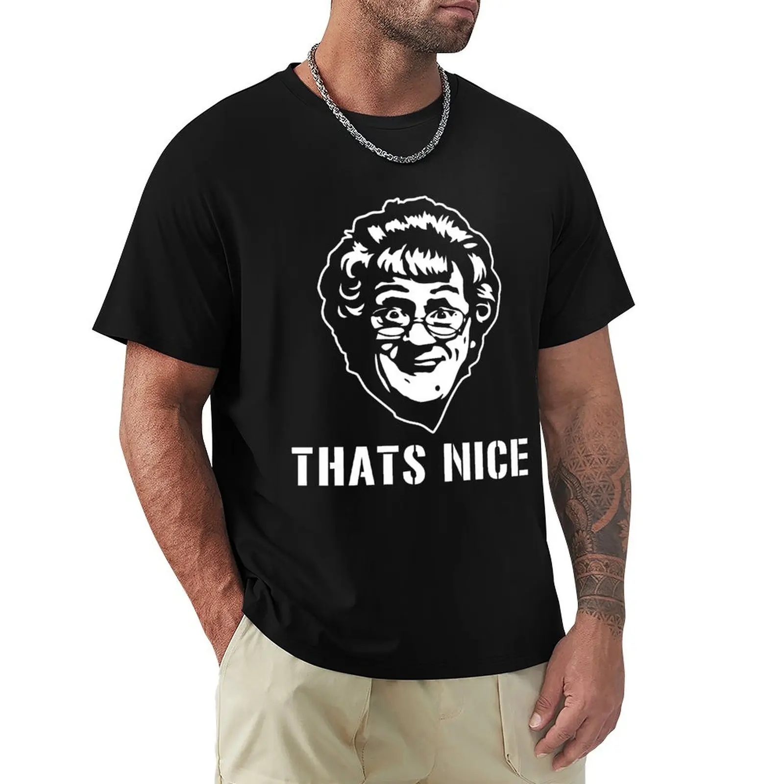 

That's Nice Mrs Browns T-shirt boys whites graphics oversized funny t shirts for men