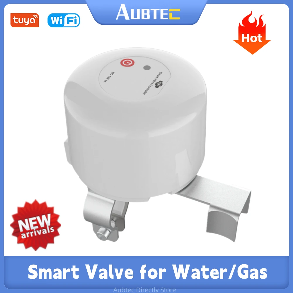 WiFi Tuya Smart Valve For Water/Gas Manipulator Remote Control Intelligent Scene Linkage Smart Faucet Controller Support Alexa
WiFi Tuya Smart Valve For Water/Gas Manipulator Remote Control Intelligent Scene Linkage Smart Faucet Controller Support Alexa