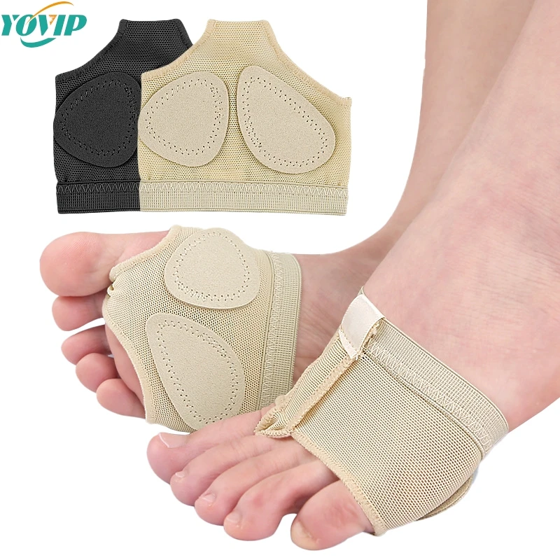 

1Pair Breathable Forefoot Cover Women Girl Ballet Dance Latin Gymnastics Practice Protection Sleeve Foot Toe Pad Foot Care Tools