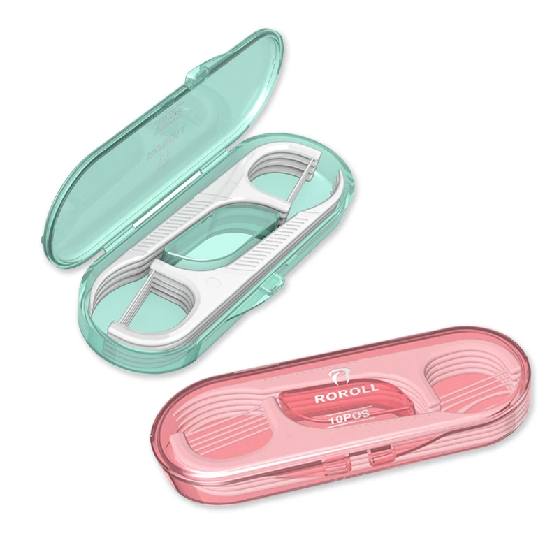 10 PCS dental Floss Portable Storage Box Toothpicks pocket business trip easy to carry boxed with 10 Count Dental Floss Sticks
10 PCS dental Floss Portable Storage Box Toothpicks pocket business trip easy to carry boxed with 10 Count Dental Floss Sticks