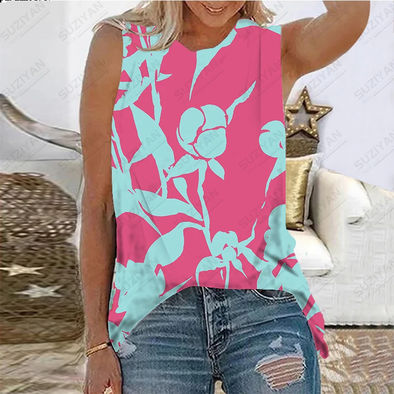 Women's Summer New Sleeveless Tank Top 3D Printed Colorful Oil Painting Portrait Retro Casual Beach Style Women's Pullover Top
Women's Summer New Sleeveless Tank Top 3D Printed Colorful Oil Painting Portrait Retro Casual Beach Style Women's Pullover Top