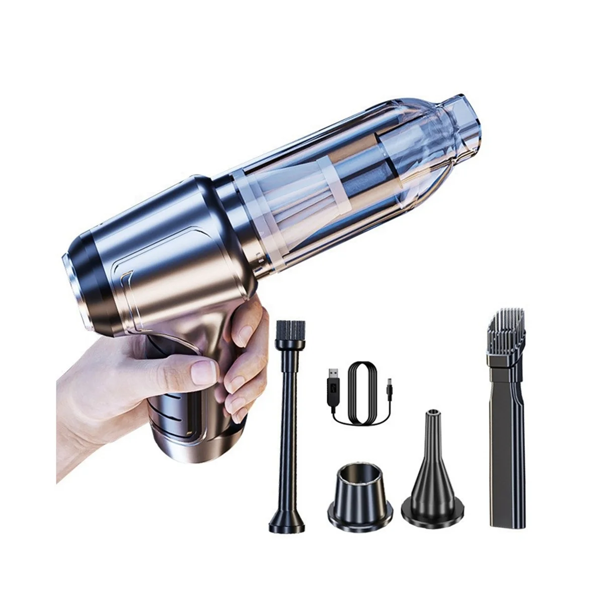 Brushless Motor Vacuum Cleaner Wireless Multifunction Blower Strong Suction Car Handheld Powerful Hand Home Portable
Brushless Motor Vacuum Cleaner Wireless Multifunction Blower Strong Suction Car Handheld Powerful Hand Home Portable