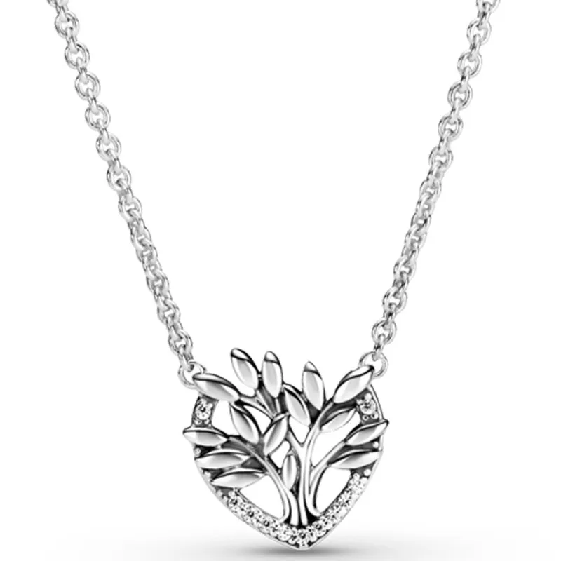 Original Heart Family Tree Necklace For Women 925 Sterling Silver Bead Charm Necklace Fashion Jewelry
Original Heart Family Tree Necklace For Women 925 Sterling Silver Bead Charm Necklace Fashion Jewelry