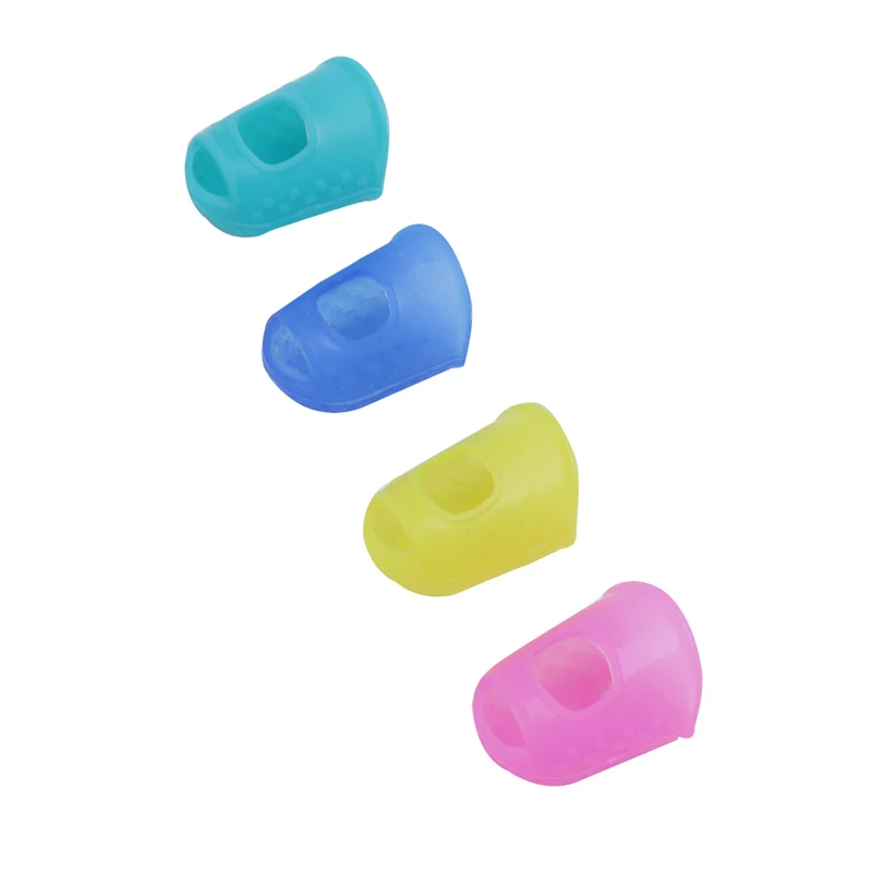 25UC New Silicone Guitar Thumb Finger Picks Protector Plectrum Fingertip 4 Colors
25UC New Silicone Guitar Thumb Finger Picks Protector Plectrum Fingertip 4 Colors
