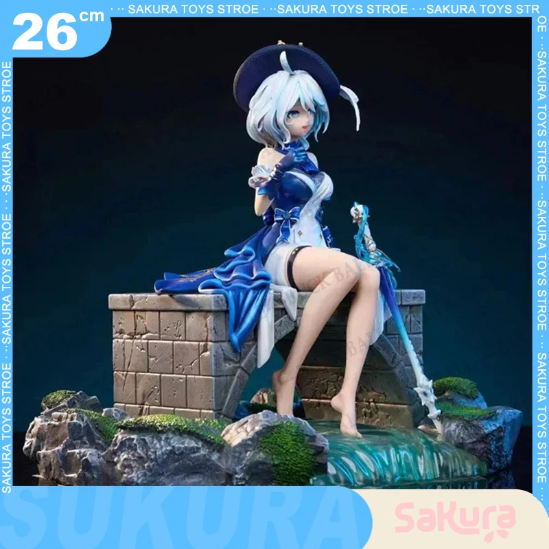 Genshin Impact Anime Figures 26cm Furina Action Figure Pvc God Of Water Furina Focalors Model Collectble Games Statue Toys Gifts
Genshin Impact Anime Figures 26cm Furina Action Figure Pvc God Of Water Furina Focalors Model Collectble Games Statue Toys Gifts