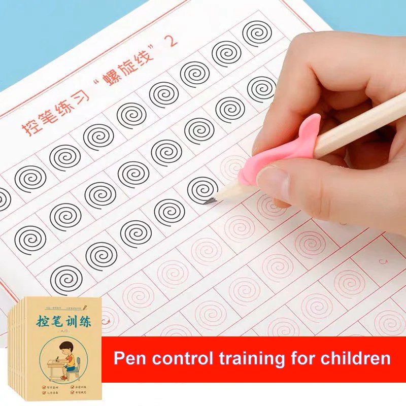48 Pages of Pen Control Training Copybook Toddler Calligraphy Children's Notebook Kid Handwriting Writing Gifts School Supplies
48 Pages of Pen Control Training Copybook Toddler Calligraphy Children's Notebook Kid Handwriting Writing Gifts School Supplies