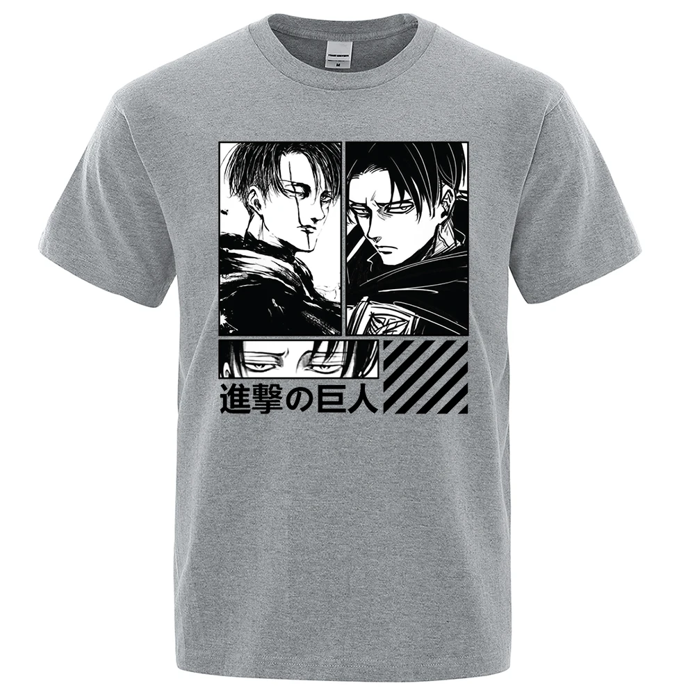 Attack On Titan Comic Japan Anime T Shirts Mens Harajuku Cotton T-Shirts Cotton Loose Tee Clothes Fashion O-Neck Loose Shirt Men
Attack On Titan Comic Japan Anime T Shirts Mens Harajuku Cotton T-Shirts Cotton Loose Tee Clothes Fashion O-Neck Loose Shirt Men