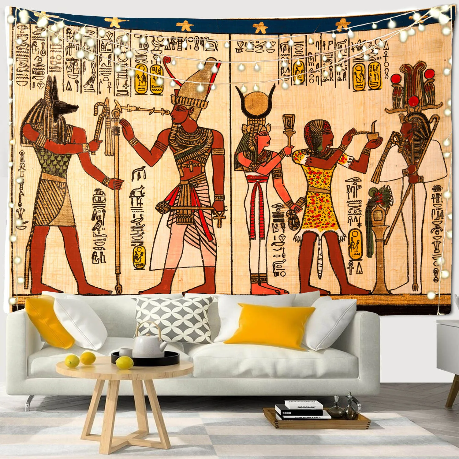 Ancient Egyptian Tapestry Wall Hanging Hieroglyphic Carvings Boho Room Decoration Accessories Egypt Mural Tapestries Aesthetic
Ancient Egyptian Tapestry Wall Hanging Hieroglyphic Carvings Boho Room Decoration Accessories Egypt Mural Tapestries Aesthetic