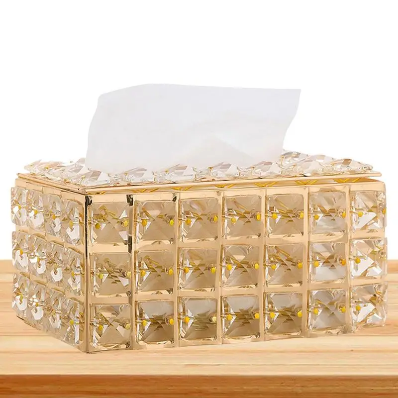 Modern Crystal Tissue Box Holder Home Living Room Tea Table Drawer Royal Square Case Decoration Napkin Holder Household Storage
Modern Crystal Tissue Box Holder Home Living Room Tea Table Drawer Royal Square Case Decoration Napkin Holder Household Storage