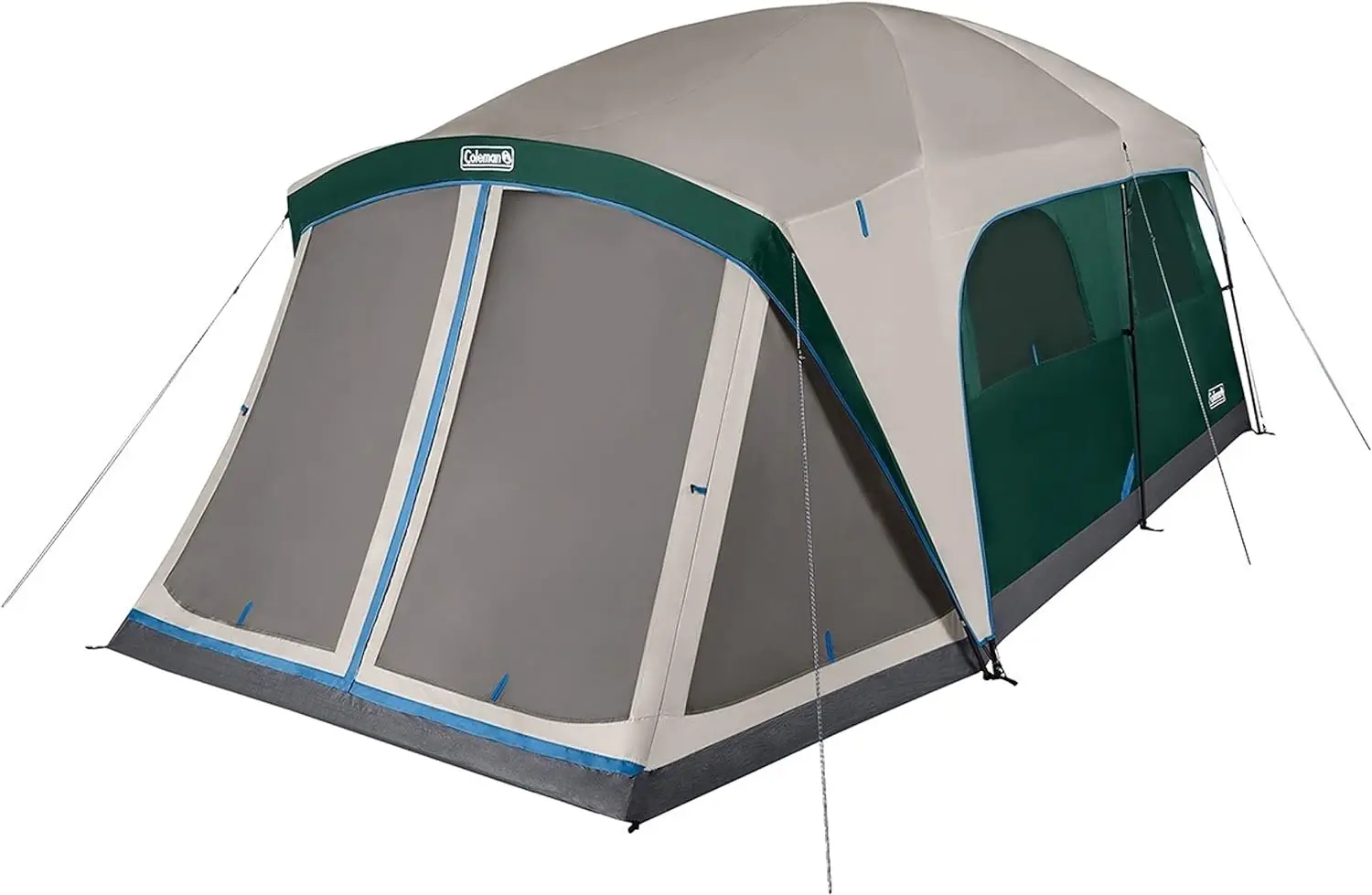 Coleman Skylodge 12-Person Camping Tent with Screened Porch, Weatherproof Family Tent Includes Color-Coded Poles
Coleman Skylodge 12-Person Camping Tent with Screened Porch, Weatherproof Family Tent Includes Color-Coded Poles