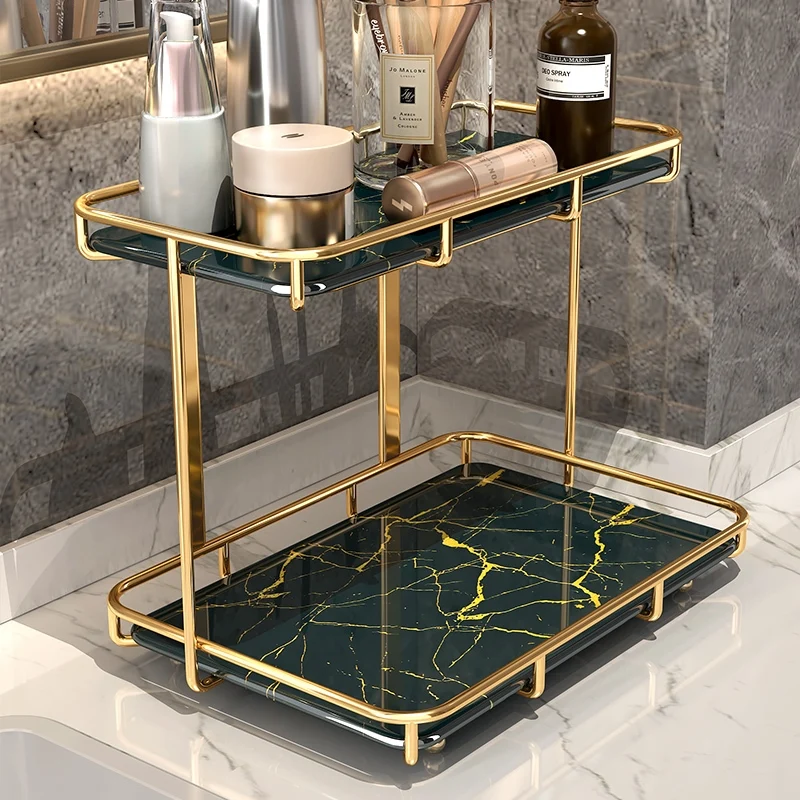 Toilet Light Luxury Table Top Comb Make-up Products Bathroom Toilet Sink Face Wash Table Storage Rack Box
Toilet Light Luxury Table Top Comb Make-up Products Bathroom Toilet Sink Face Wash Table Storage Rack Box