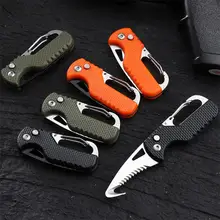 Portable Multifunctional Express Parcel Knife, Keychain, Serrated Hook, Carry-on Unpacking, Emergency Survival Tool Box Opener
Portable Multifunctional Express Parcel Knife, Keychain, Serrated Hook, Carry-on Unpacking, Emergency Survival Tool Box Opener