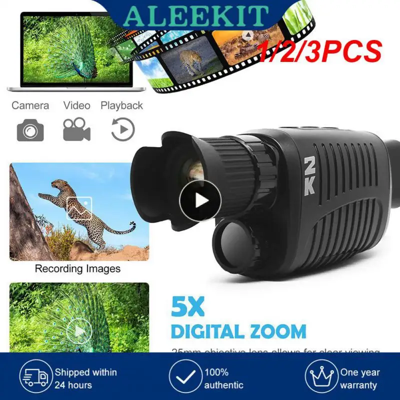1/2/3PCS Rechargable Battery 1080p High Definition Infrared Night Vision Telescope Night Vision Camera Outdoor Hunting
1/2/3PCS Rechargable Battery 1080p High Definition Infrared Night Vision Telescope Night Vision Camera Outdoor Hunting