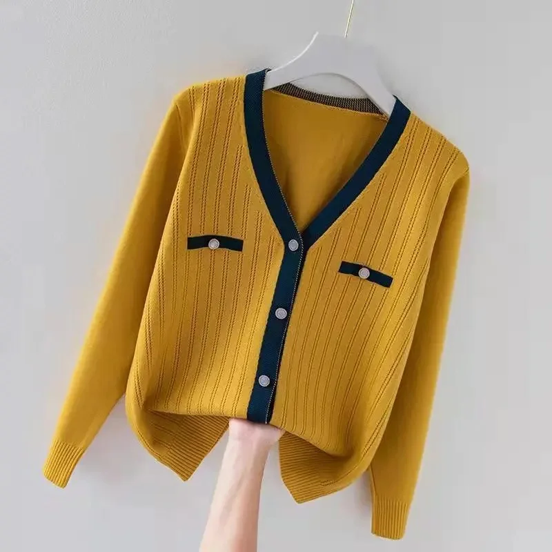 Women Sweater V-neck HOT Spring Autumn Basic Pullover Warm Winter Casual Woman Jumpers Korean Fashion Knitted Bottoming Shirt
Women Sweater V-neck HOT Spring Autumn Basic Pullover Warm Winter Casual Woman Jumpers Korean Fashion Knitted Bottoming Shirt