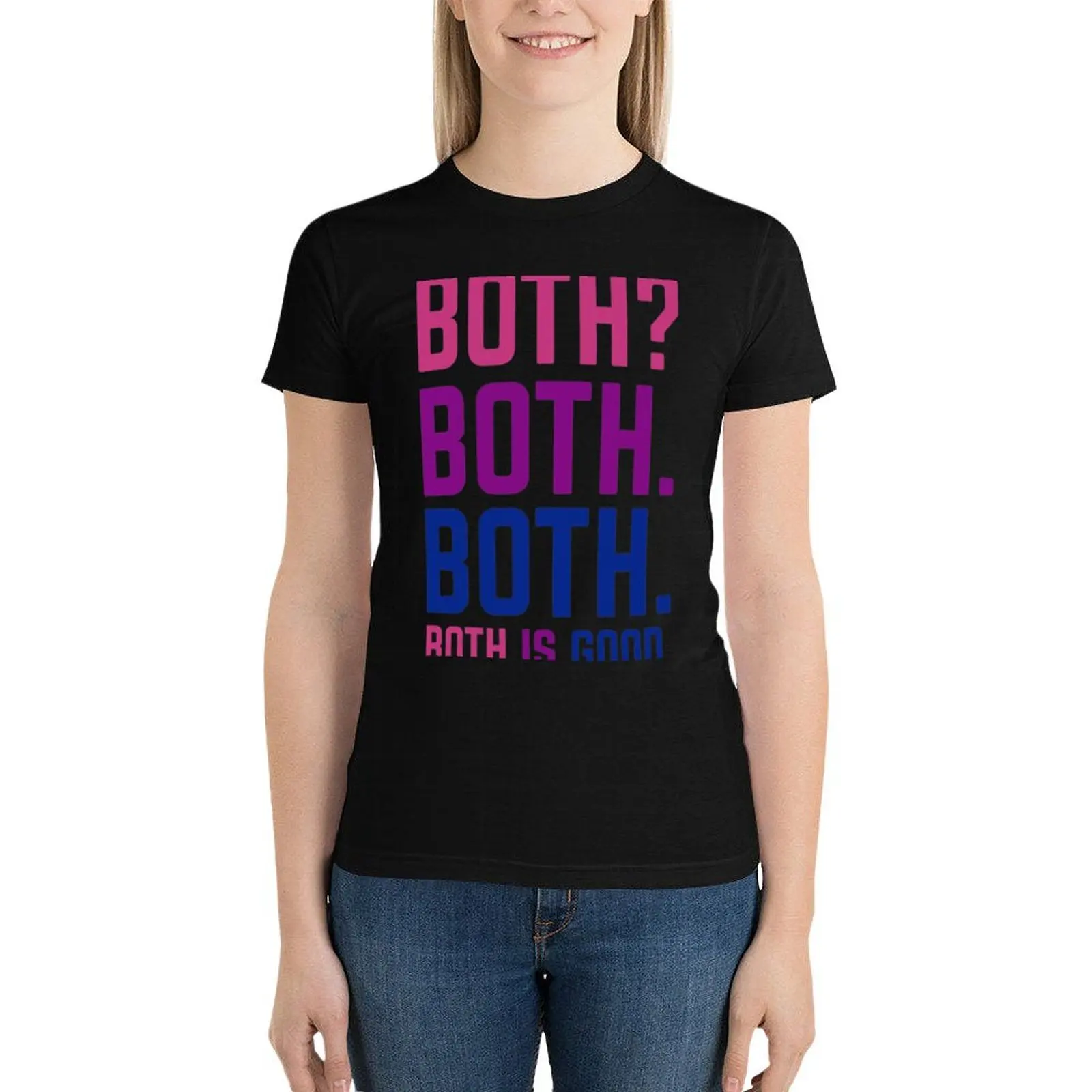 Both Is Good Bisexual Pride Bi Love Bisexuality Lgbtq Lgbt T-Shirt kawaii clothes summer clothes tops Women t shirt
Both Is Good Bisexual Pride Bi Love Bisexuality Lgbtq Lgbt T-Shirt kawaii clothes summer clothes tops Women t shirt