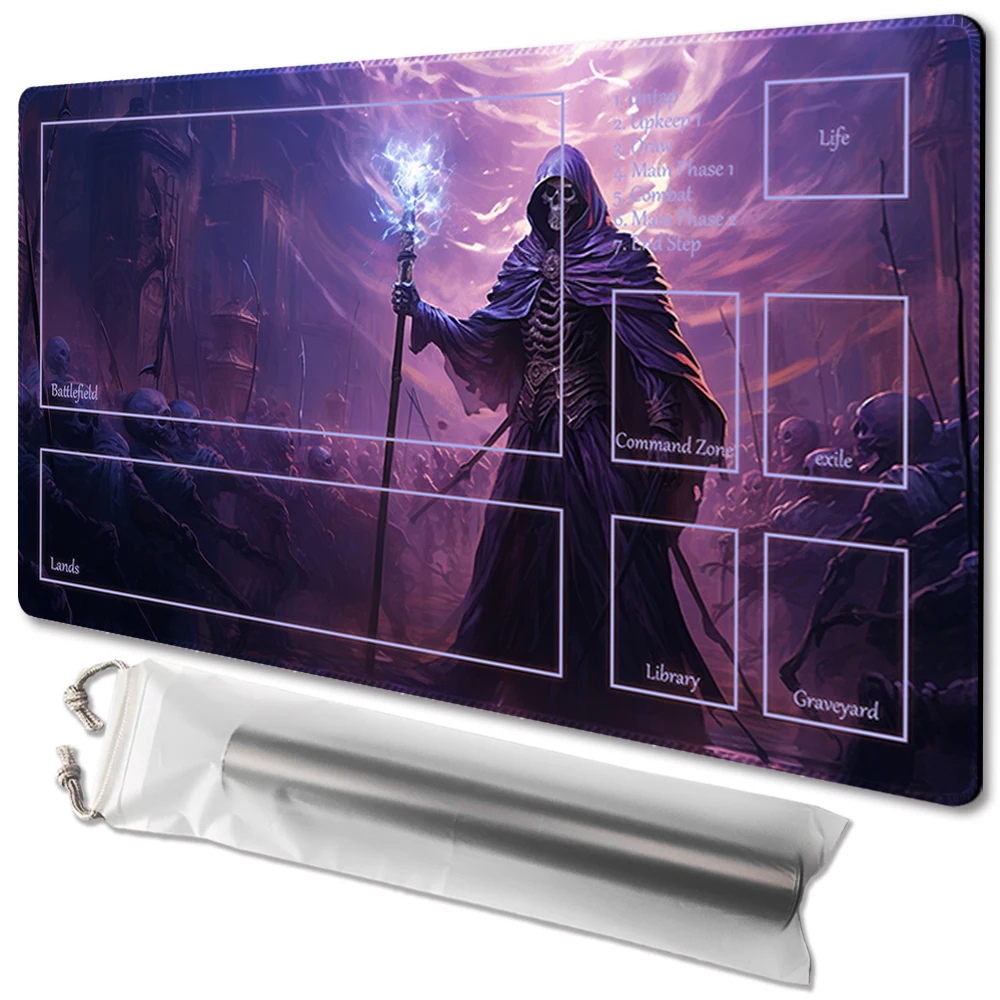 Necromancer-Board Game TCG Playmat Table Mat Game Size 60X35 CM Mousepad Compatible for MTG CCG
Necromancer-Board Game TCG Playmat Table Mat Game Size 60X35 CM Mousepad Compatible for MTG CCG