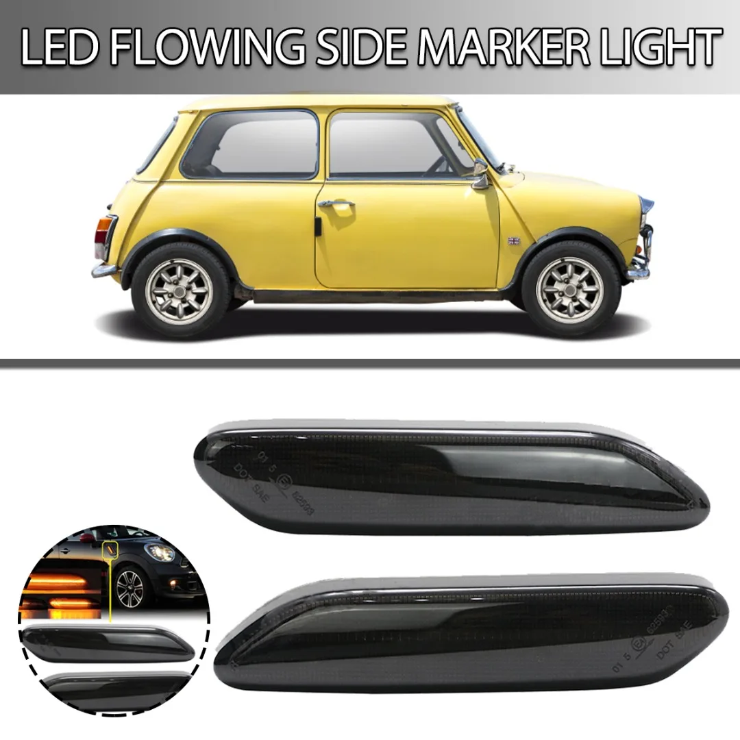 Mayitr, 2 шт., последовательное копченое зеркало, боковой маркер, сигнал светодиодный P67, желтая сигнальная лампа для 2011-2016 Mini Cooper R60 R61
Mayitr, 2 шт., последовательное копченое зеркало, боковой маркер, сигнал светодиодный P67, желтая сигнальная лампа для 2011-2016 Mini Cooper R60 R61