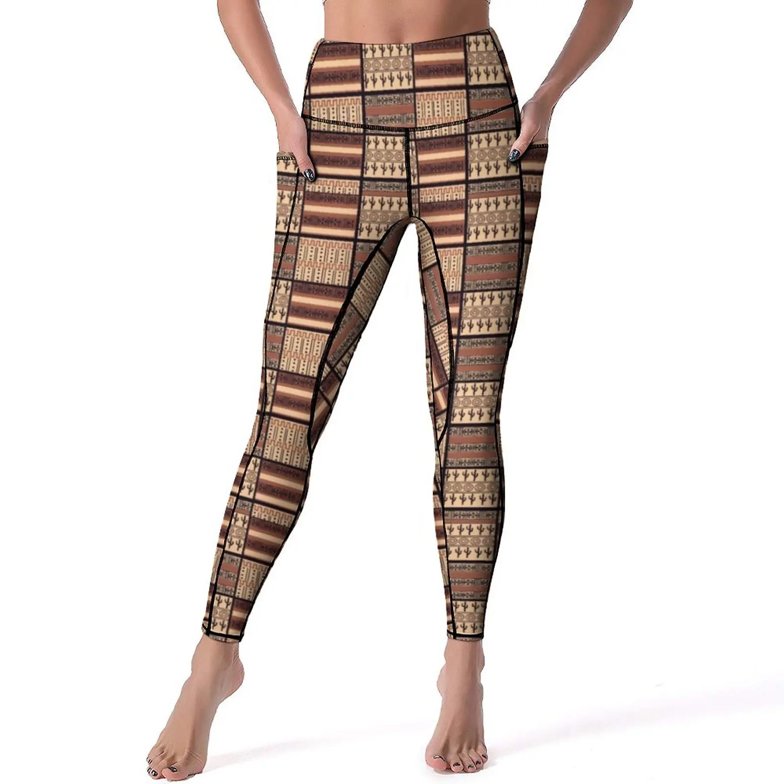 

Ретро брюки для йоги в африканском стиле сексуальные винтажные Леггинсы с принтом на заказ леггинсы с высокой талией женские модные быстросохнущие спортивные колготки
