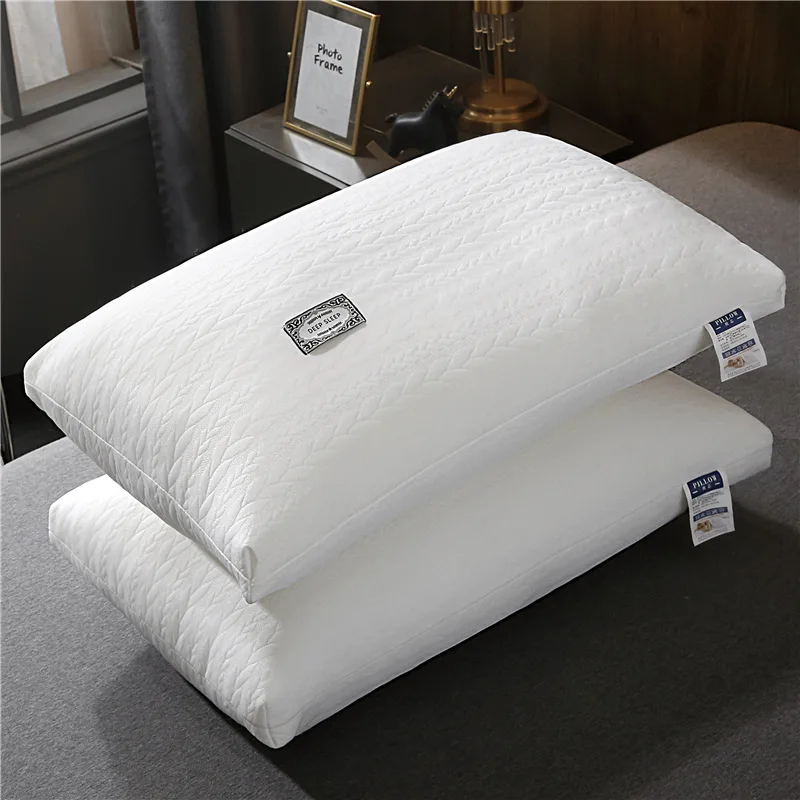 Knitted Cotton Cervical Protection Pillow, Non-Collapsing, High Core, Zoned Support, Anti-Bacterial, Anti-Mite, 48x74cm, 1Pc
Knitted Cotton Cervical Protection Pillow, Non-Collapsing, High Core, Zoned Support, Anti-Bacterial, Anti-Mite, 48x74cm, 1Pc