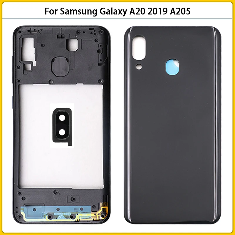 Чехол для Samsung Galaxy A20 A205 SM-A205G полный корпус телефона средняя рамка + задняя крышка батарейного отсека задняя панель + наклейка
Чехол для Samsung Galaxy A20 A205 SM-A205G полный корпус телефона средняя рамка + задняя крышка батарейного отсека задняя панель + наклейка