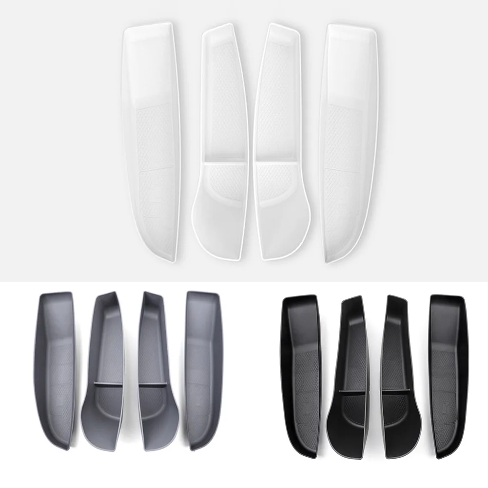 4pcs Black/ White/ Grey Car Door Side Storage Boxes Suitable For Tesla Model 3 Highland 2024 ABS Tissue Box Stowing Tidying
4pcs Black/ White/ Grey Car Door Side Storage Boxes Suitable For Tesla Model 3 Highland 2024 ABS Tissue Box Stowing Tidying