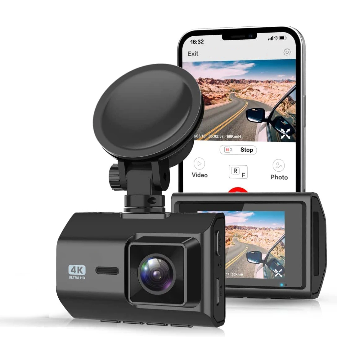 4K+2K WIFI GPS Logger Dual Lens Car DVR Dash Cam Novatek96670 Chip Sony IMX335 Sensor WDR Night Vision Dash Camera Recorder 
4K+2K WIFI GPS Logger Dual Lens Car DVR Dash Cam Novatek96670 Chip Sony IMX335 Sensor WDR Night Vision Dash Camera Recorder