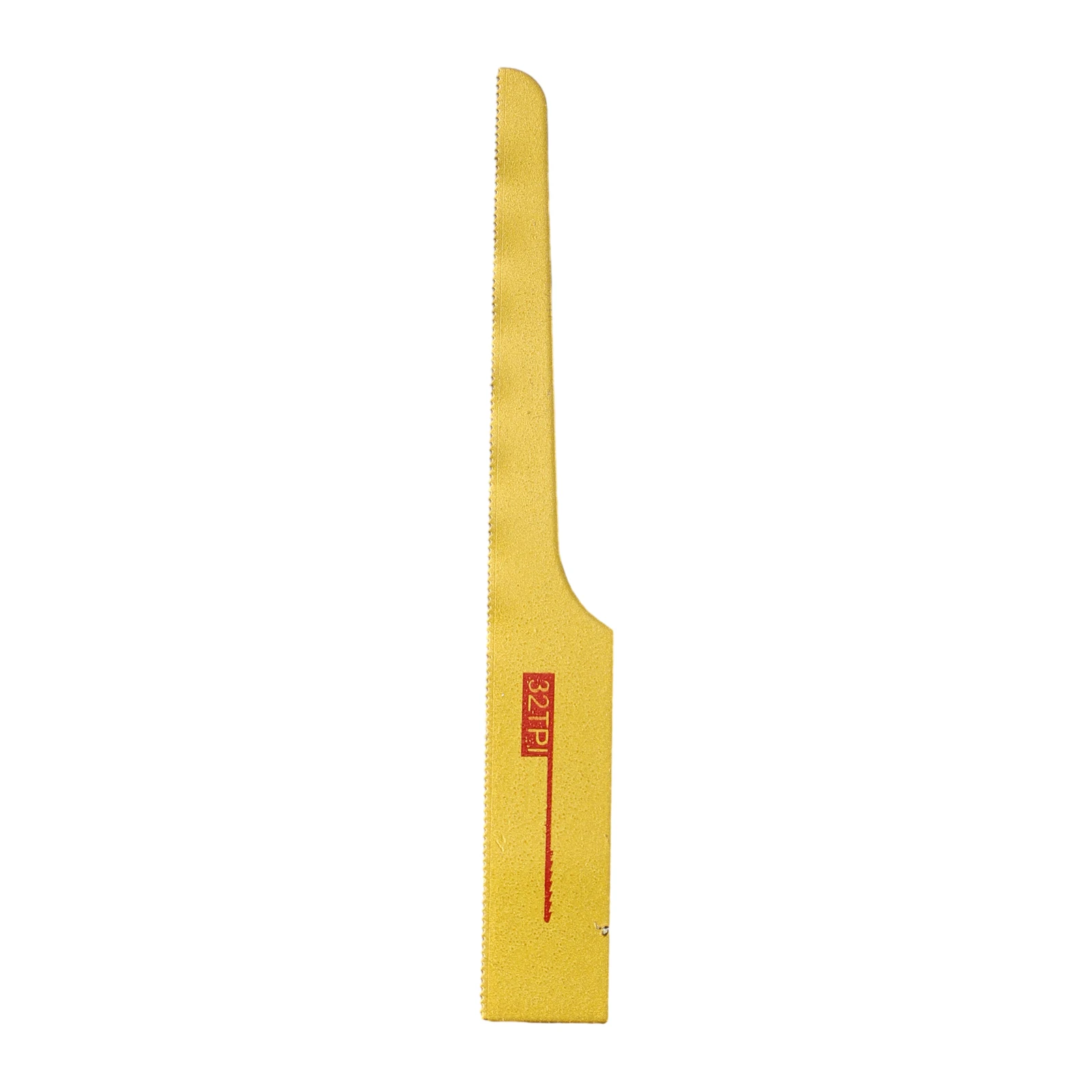 10Pcs 32-tooth Pneumatic Saw Blades Air Tool Gold For Wood Fiberglass Plastic Sheet Metals Cutting Reciprocating Saw Blades
10Pcs 32-tooth Pneumatic Saw Blades Air Tool Gold For Wood Fiberglass Plastic Sheet Metals Cutting Reciprocating Saw Blades