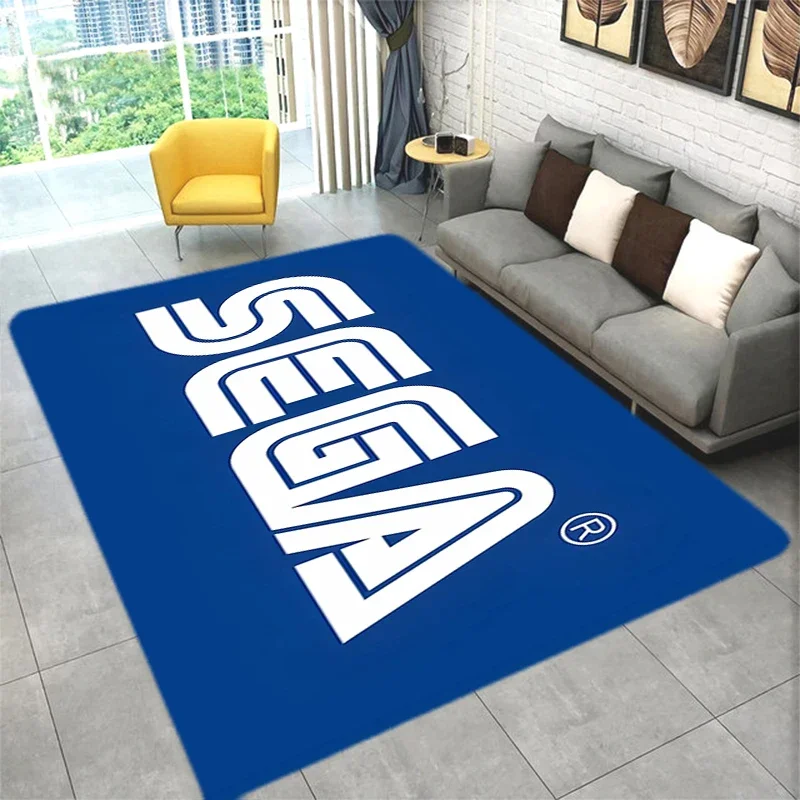 

S-Segas Entrance Doormat Non-slip and Washable Kitchen Mat Door Funny Mats Anime Carpet Absorbent Bathroom Rugs to the Hallway