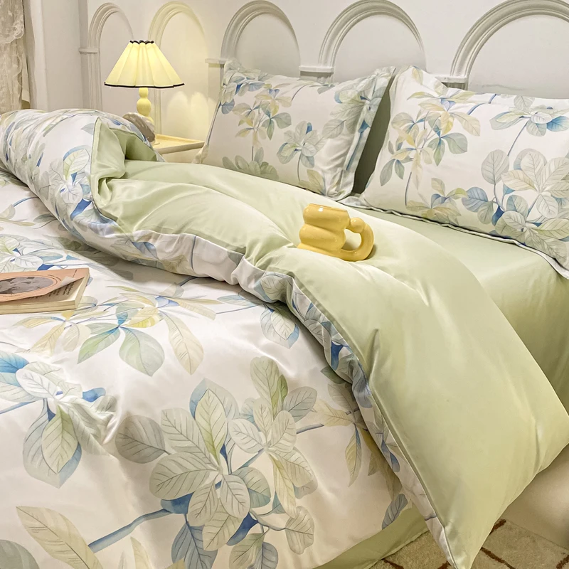Summer Rayon Satin Bedding Set Duvet Cover Set Single Double King Size Bedding Kit Designer Bedding Set Bed Cover Bed Linen Set
Summer Rayon Satin Bedding Set Duvet Cover Set Single Double King Size Bedding Kit Designer Bedding Set Bed Cover Bed Linen Set