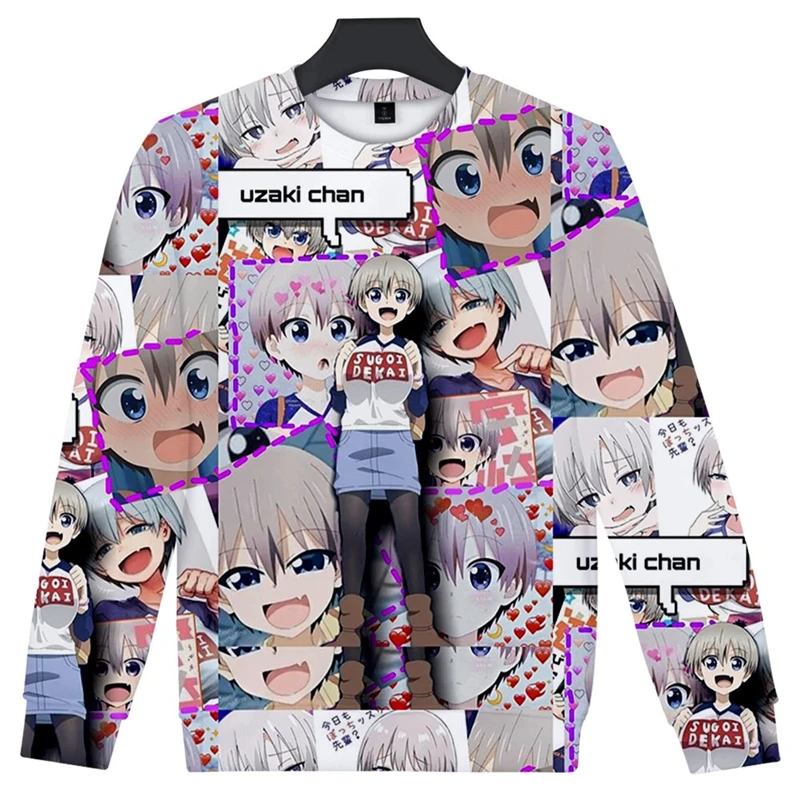 Manga Uzaki Chan Wants To Hang Out Season Graphic Sweatshirts Sexy Girls 3D Printed Pullovers For Men Clothing Harajuku Y2k Tops
Manga Uzaki Chan Wants To Hang Out Season Graphic Sweatshirts Sexy Girls 3D Printed Pullovers For Men Clothing Harajuku Y2k Tops