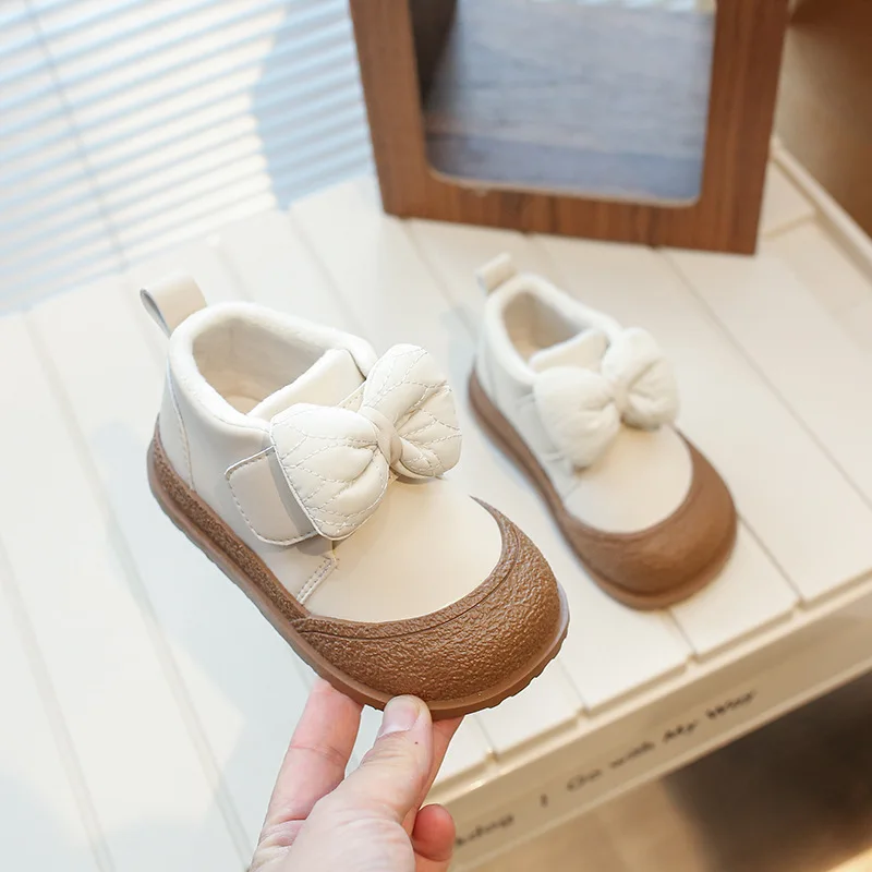 Baby Girls Boots Autumn Winter Children Cotton Shoes Fashion Princess Bowknot Short Boots Outdoor Warm Plush Kids Ankle Boots
Baby Girls Boots Autumn Winter Children Cotton Shoes Fashion Princess Bowknot Short Boots Outdoor Warm Plush Kids Ankle Boots