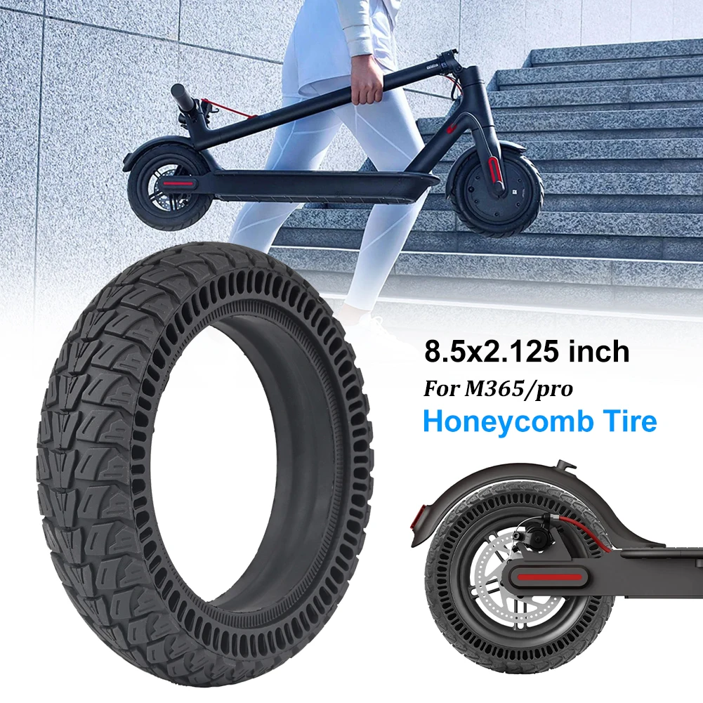8.5x2.125 Inch Electric Scooter Solid Tire Front And Rear Wheel Replacement Parts For M365/Pro Electric Scooter Solid Tire
8.5x2.125 Inch Electric Scooter Solid Tire Front And Rear Wheel Replacement Parts For M365/Pro Electric Scooter Solid Tire